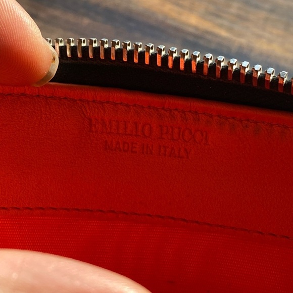 Emilio Pucci Leather Multicolor Wallet - Picture 10 of 11